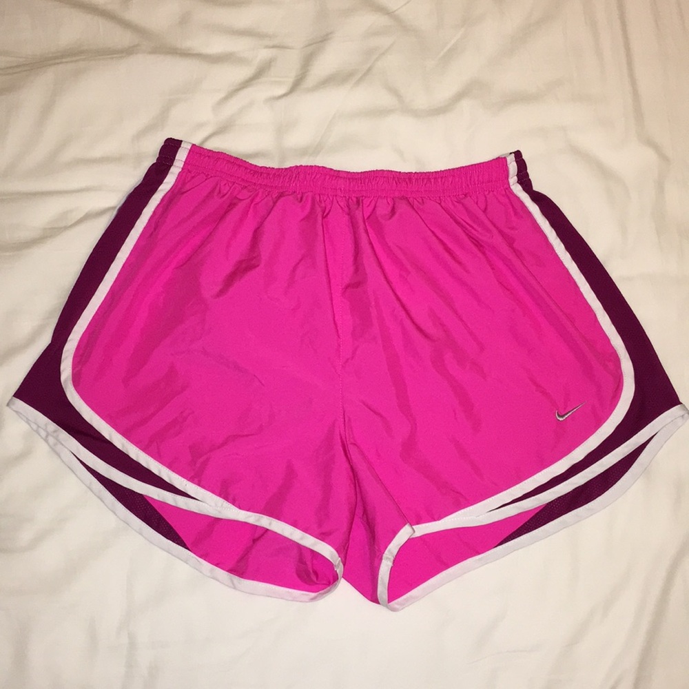 Pink Nike Dri-Fit Shorts